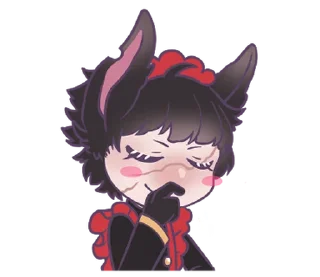 😈 emoji ꒰  ྀི◞ ◟ ꒱  @mewsticks  ܀ ⊹ ˚ Telegram sticker 14 of 16