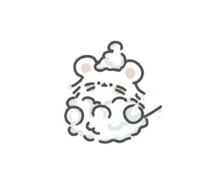🤍 emoji мышка ୨୧ @softsticks Telegram sticker 5 of 24