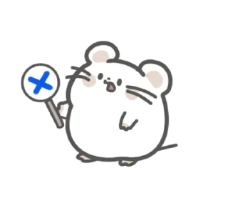 🤍 emoji мышка ୨୧ @softsticks Telegram sticker 2 of 24