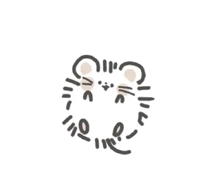 🤍 emoji мышка ୨୧ @softsticks Telegram sticker 3 of 24