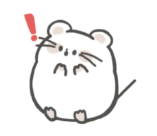 🤍 emoji мышка ୨୧ @softsticks Telegram sticker 17 of 24