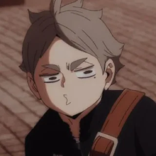😙 emoji гей-клуб "Карасуно" и не только. Telegram sticker 22 of 103