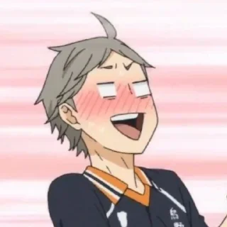 🥴 emoji гей-клуб "Карасуно" и не только. Telegram sticker 9 of 103