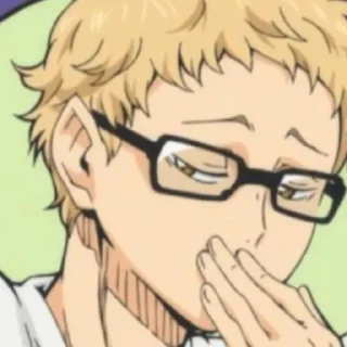 🤭 emoji гей-клуб "Карасуно" и не только. Telegram sticker 2 of 103