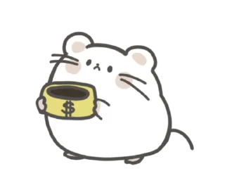 🤍 emoji мышка ୨୧ @softsticks Telegram sticker 6 of 24