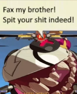 Sticker from Guilty Gear by @tangoparol