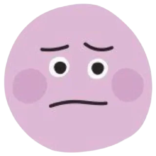 😔 emoji Emotions @DozaEmoji Telegram sticker 7 of 105