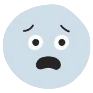 😧 emoji Emotions @DozaEmoji Telegram sticker 14 of 105