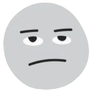 🙄 emoji Emotions @DozaEmoji Telegram sticker 5 of 105