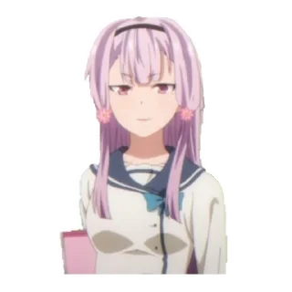 😈 emoji Ты единственная, кто любит Великого Меня?! [@anime_stickerr] Telegram sticker 22 of 69