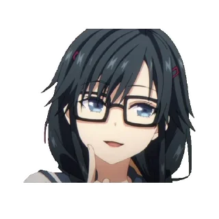 Sticker from Ты единственная, кто любит Великого Меня?! [@anime_stickerr]
