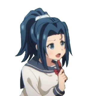 🤨 emoji Ты единственная, кто любит Великого Меня?! [@anime_stickerr] Telegram sticker 20 of 69