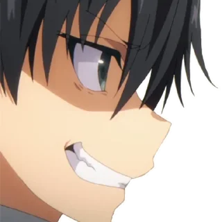 😈 emoji Ты единственная, кто любит Великого Меня?! [@anime_stickerr] Telegram sticker 8 of 69