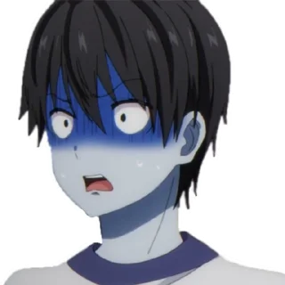 😱 emoji Ты единственная, кто любит Великого Меня?! [@anime_stickerr] Telegram sticker 10 of 69
