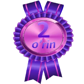 🥈 emoji Giyosov Firdavs and Shohruh Telegram sticker 19 of 34
