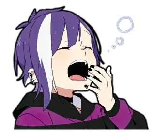 😴 emoji Больше стиков тут: @stikery4 Telegram sticker 4 of 95