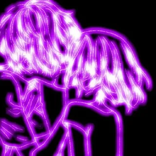 Sticker from // неоновые тянки //