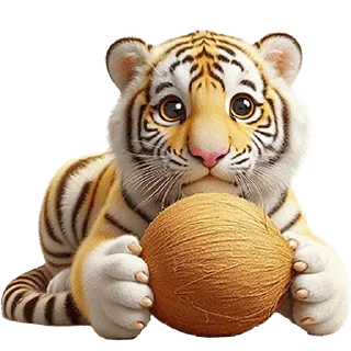 🥥 emoji Больше стиков тут: @stikery4 Telegram sticker 18 of 42