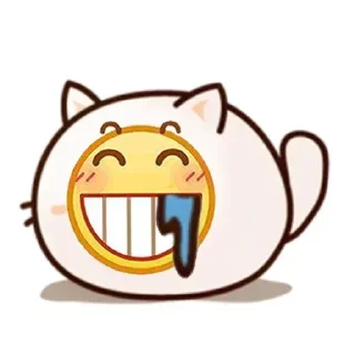 😁 emoji Больше стикеров 👉🏻 @stickertg4 Telegram sticker 12 of 35