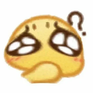 🤔 emoji Больше стикеров 👉🏻 @stickertg4 Telegram sticker 14 of 35