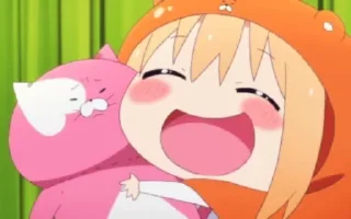 ☺️ emoji Umaru Telegram sticker 4 of 22