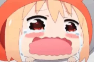 😭 emoji Umaru Telegram sticker 11 of 22