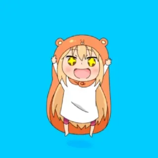 🤩 emoji Umaru Telegram sticker 10 of 22