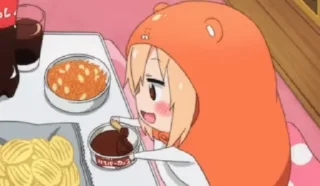 😋 emoji Umaru Telegram sticker 18 of 22