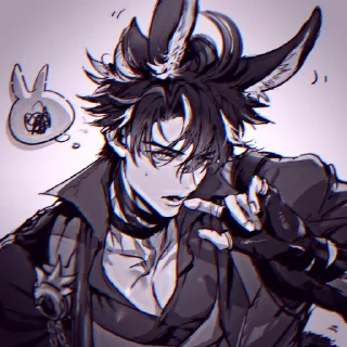 Sticker from ˙⋆✮ @taosei / Dog Wriothesley ✮⋆˙