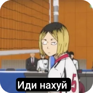 👄 emoji Аниме волейбол ➡️ @Ctikerubot Telegram sticker 8 of 9