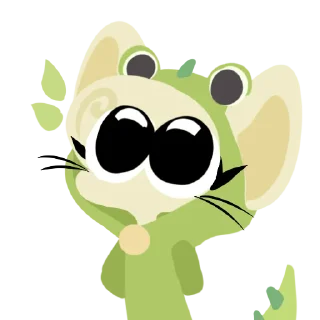 Sticker from Зеленая кщешка