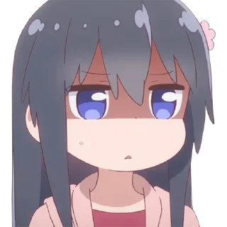 😐 emoji hana_shirosaki @Lucegraph Telegram sticker 1 of 27