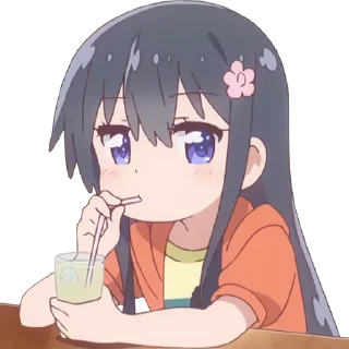 🧃 emoji hana_shirosaki @Lucegraph Telegram sticker 19 of 27