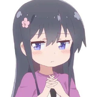 😶 emoji hana_shirosaki @Lucegraph Telegram sticker 15 of 27