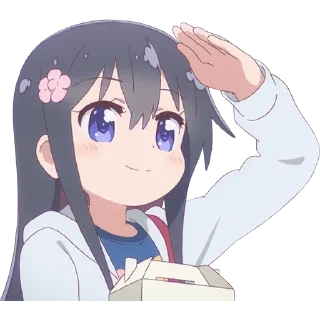 🙂 emoji hana_shirosaki @Lucegraph Telegram sticker 17 of 27
