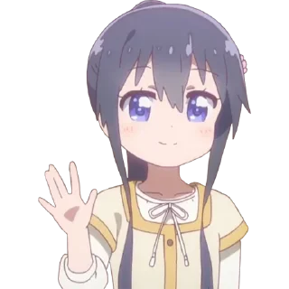 👋 emoji hana_shirosaki @Lucegraph Telegram sticker 5 of 27