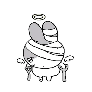 🤕 emoji Otogi-chan ➝ @benti_stickers Telegram sticker 9 of 32