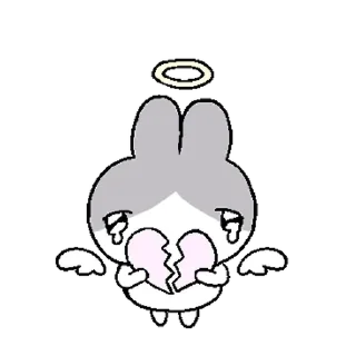 💔 emoji Otogi-chan ➝ @benti_stickers Telegram sticker 12 of 32