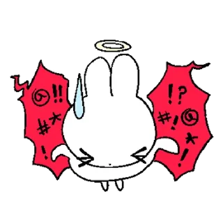 🤬 emoji Otogi-chan ➝ @benti_stickers Telegram sticker 22 of 32