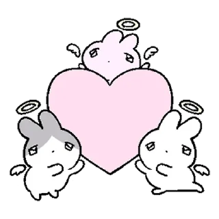❤️ emoji Otogi-chan ➝ @benti_stickers Telegram sticker 24 of 32