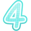 4️⃣ emoji Конфетные буквы 2.0 @Niamary_art @TgEmodziBot Telegram sticker 5 of 136