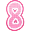 8️⃣ emoji Конфетные буквы 2.0 @Niamary_art @TgEmodziBot Telegram sticker 9 of 136