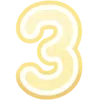 3️⃣ emoji Конфетные буквы 2.0 @Niamary_art @TgEmodziBot Telegram sticker 4 of 136