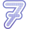 7️⃣ emoji Конфетные буквы 2.0 @Niamary_art @TgEmodziBot Telegram sticker 8 of 136