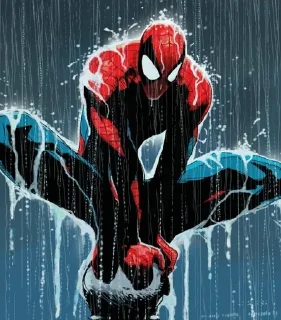 Sticker from spider man :: @shirichka