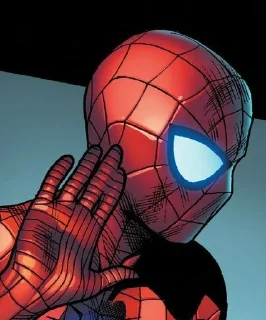 Sticker from spider man :: @shirichka