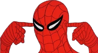 🙉 emoji Spider Pack Telegram sticker 24 of 27