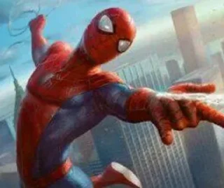 Sticker from spider man :: @shirichka