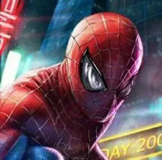 Sticker from spider man :: @shirichka