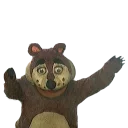 🐻 emoji Деревня Дураков Telegram sticker 7 of 12